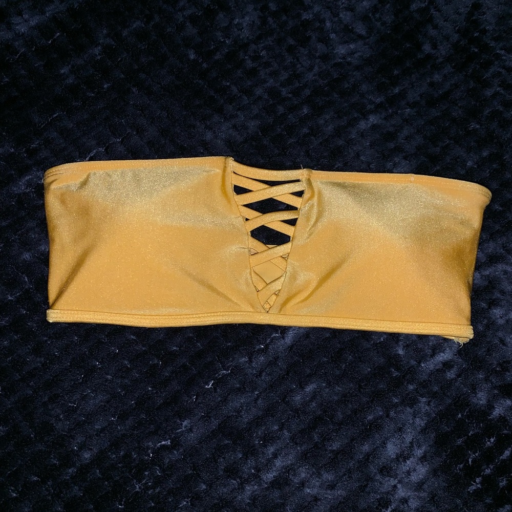 F21 Bandeau Swim Top